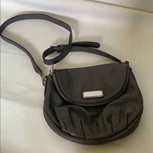 Marc by Marc Jacobs leather grey crossbody bag